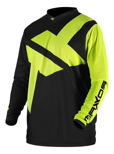 Camisa Motocross Cross Icon 23 Amarelo Off Road Trilha