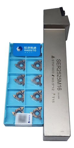 Porta Insertos Roscado Exterior 25mm+10 16er Ag60 Hadsto