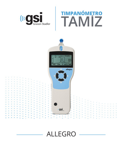 Timpanómetro De Tamiz Gsi Allegro Timpanometría 226