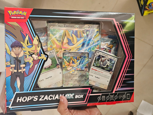 Pokemon Tcg Premium Collection Hops Zacian Hops Zacian Inglés (Usado)