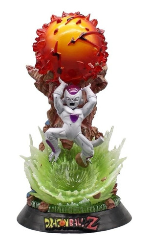 Figura Freezer 25cm Estatuilla Luz Led - Dragon Ball
