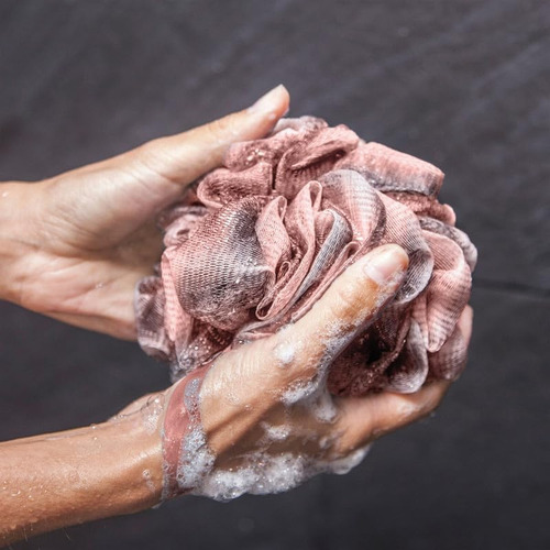 Toem Esponja Ducha Bambú Carbón | Para Hombres Y Mujeres |