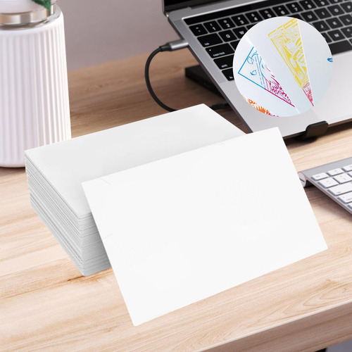 100x Papel De Cartulina For Hacer Invitaciones Tarjetas De