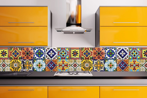 Azulejos Adhesivos Pack X 6 Uds. Cocina Baño | Vinilo Design