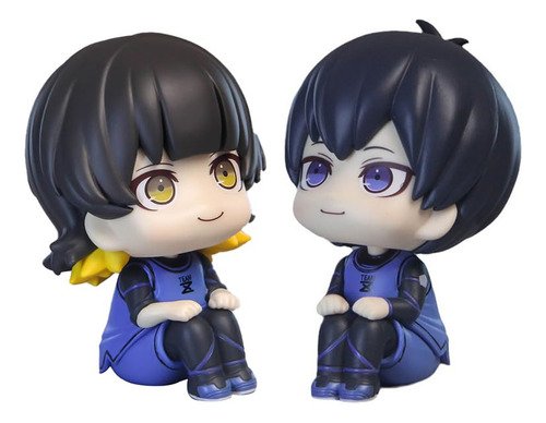 Figuras De Isagi Yoichi Y Bachira Meguru De Pvc 10 Cm