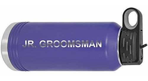 Jr. Groomsman 32 Onzas De Pared Doble Aislado De Xc5dy