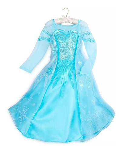 Vestido Frozen Elsa De Disney Para Niñas Autentico 