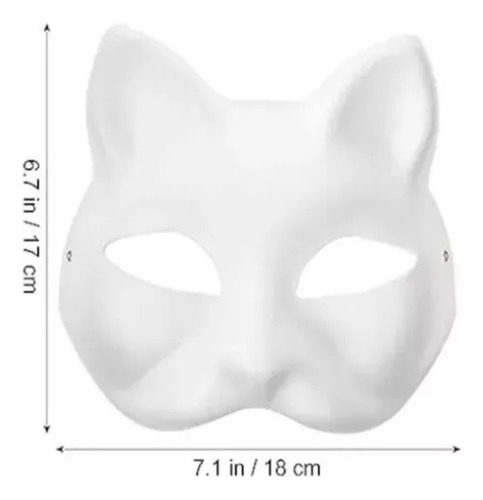 Para Para Máscaras De Gato Therian De 7 Piezas Hazlo Tú