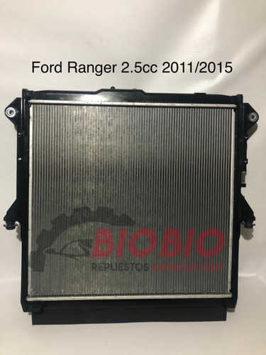 Radiador Ford Ranger 2.5cc Bencinera. 12/19