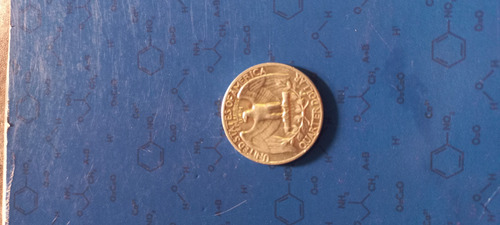 Imagen 2 de 2 de Moneda De 25 Centavos De Plata 1964