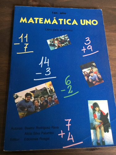 Libro Matemática Uno - Libro Para El Alumno - Oferta