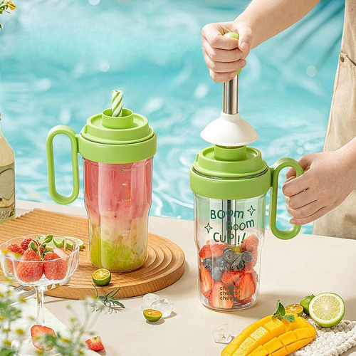 Vaso Mezclador Portátil Reutilizable Para Bebidas, Ideal