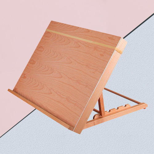 Mesa De Madera Escritorio Caballete Ajustable Los 47x36cm
