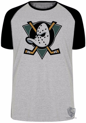 Camiseta Blusa Camisa Super Patos The Mighty Ducks Hockey