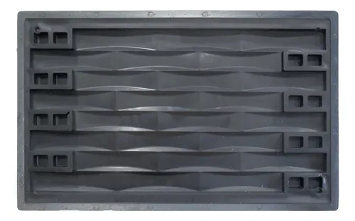 Molde Para Fabricar Placas Antihumedad 3d Wave 30x50 Cm
