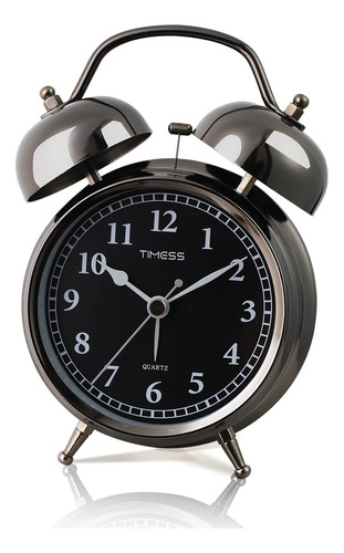 Timess Reloj Despertador Super Fuerte De 4.7 Pulgadas Para A