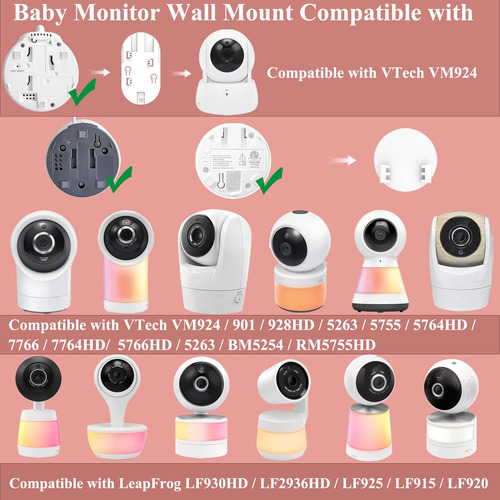 Soporte Flexible Para Monitor De Bebé Vtech Vm924 901 928hd Color