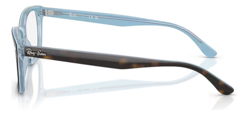 Lentes Ray-ban Rx5428 5883 Havana On Light Blue Oftalmicos