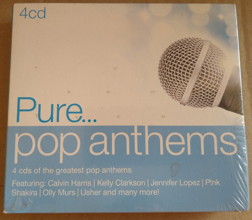Cd Pure...pop Anthems - Varios Calvin Harris 4 Cds