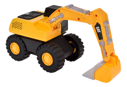 Cat Maquinaria De Construccion Con Luz Y Sonido - Excavadora