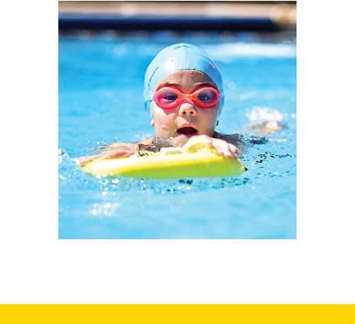 Tabla Para Natacion Finis Foam Kickboard Espuma Joven Jr Color Amarillo
