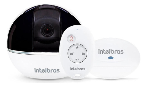 Câmera Wifi Com Area De Cobertura 360 Visão Noturna Via App