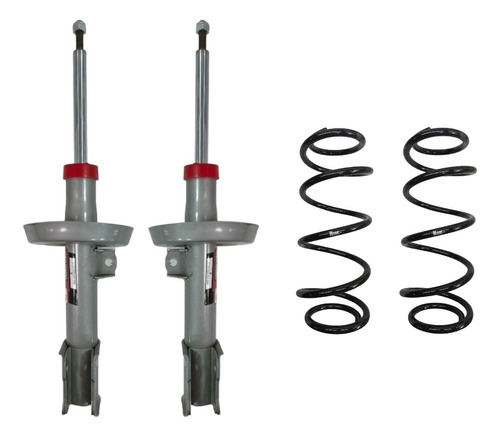2 Amortiguadores + Espirales Delanteros Chevrolet Astra '04.