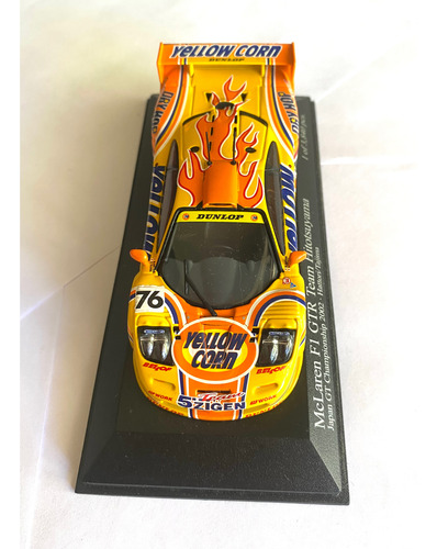 Auto A Escala 1:43 Minichamps Mclaren F1 Gtr 2002 Naranja