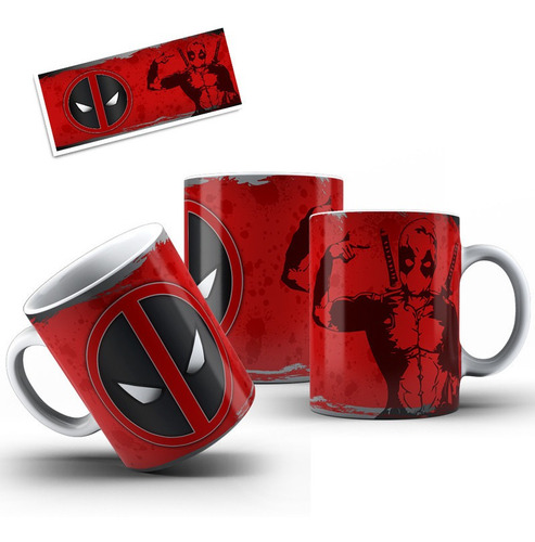 Caneca Personalizada Deadpool Marvel