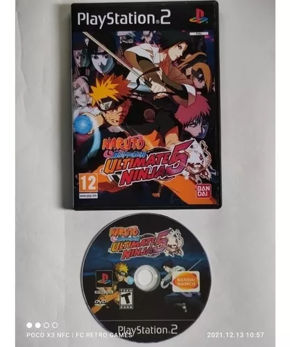 Naruto Shippuden: Ultimate Ninja 5 (PlayStation 2, DVD-ROM)