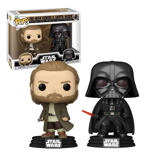 Pop! Funko Pack Obi-wan E Darth Vader #2 | Obi-wan Kenobi