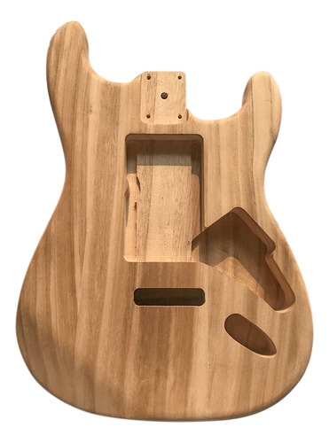 Guitarra Corporal De Madera De Bajo Pulido De Madera De Arce