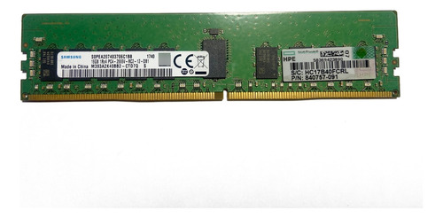 Memoria Ram 16gb 1rx4 Pc4-2666v Ddr4 Ecc Rdimm (Usado)