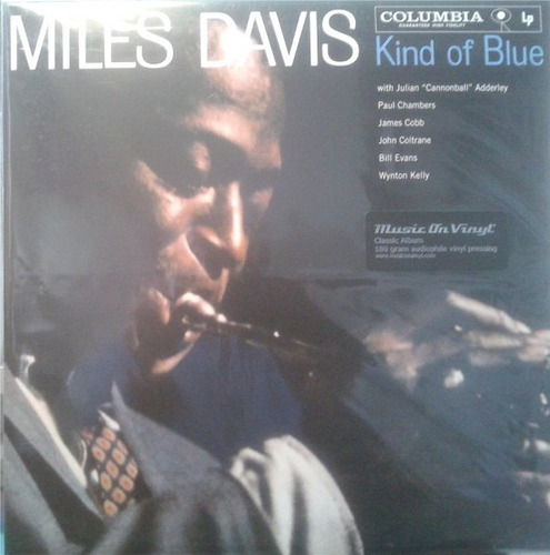 Vinilo Miles Davis Kind Of Blue 180 Gr. Europeo Nuevo