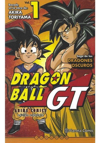 Dragon Ball Saga Gt Dragones Oscuros Manga Alternativo Tomo