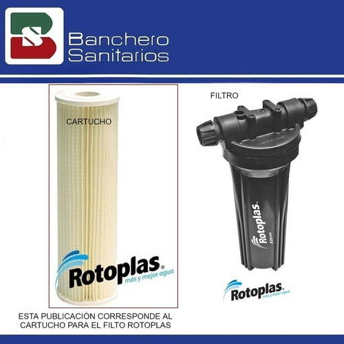 Imagen 2 de 5 de Cartucho Repuesto Std Rotoplas