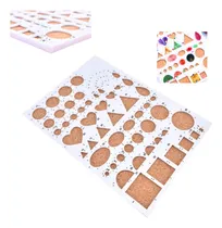 Comprar Tabla Corcho Reutilizable Filigrana Quilling Papel Figuras