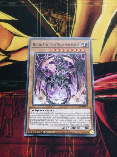 Dragón Reactor De Mecanismo Antigu Yu-gi-oh! Original Konami