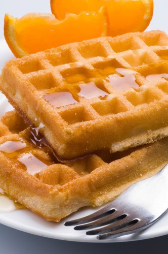 Imagen 9 de 10 de Waflera Electrica Doble Antiadherente 750w Wafles Winco W-17