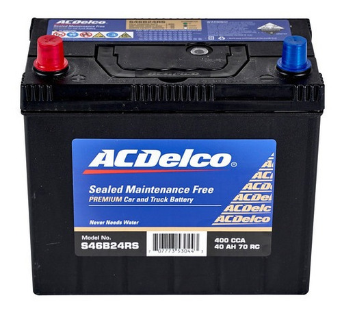 Imagen 3 de 5 de Batería Automotriz Acdelco 40ah S46b24rs 400 Cca