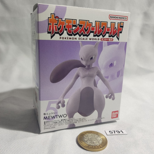 5791. Pokemon Mewtwo Region Kanto 5 Scale World.  Pokechay