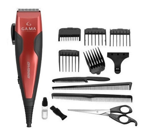 Imagen 6 de 7 de Cortadora De Pelo Gama Gm566 13 Piezas Maquinita Corta Barba