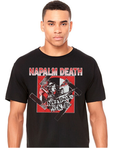 Napalm Death - Nazi Punks F.ck Off - Polera - Cyco Records