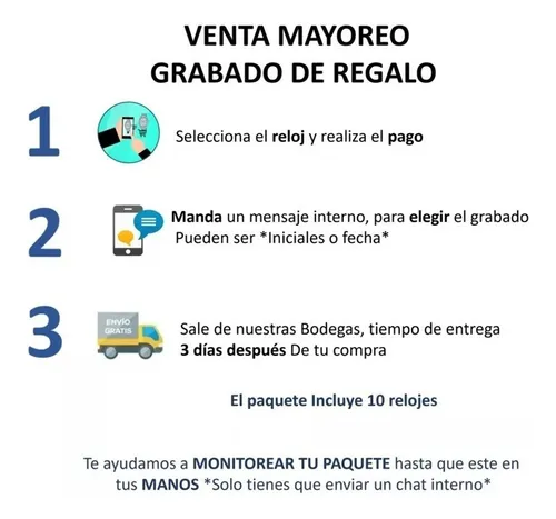 Reloj Casio De Mayoreo Grabado Gratis Acero Dorado