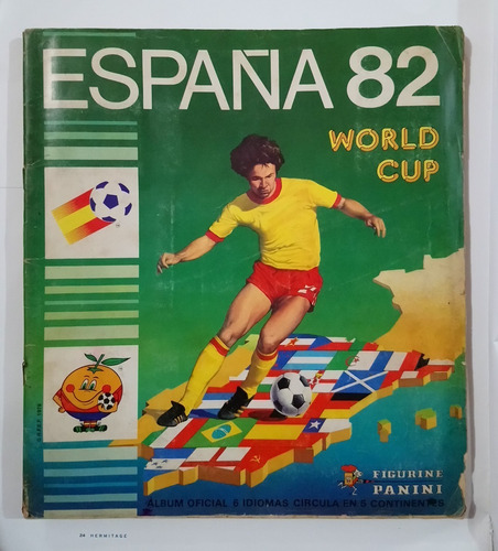 Álbum Mundial De Fútbol España 1982 - Panini (lleno) 01