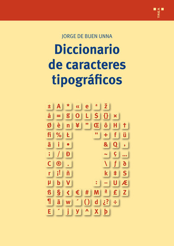 Libro Diccionario De Caracteres Tipogrã¡ficos