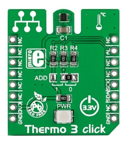 Sensor De Temperatura Thermo 3 Click