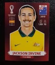 Comprar Figurita Mundial Qatar 2022 Irvine Aus 12 Original Oryx