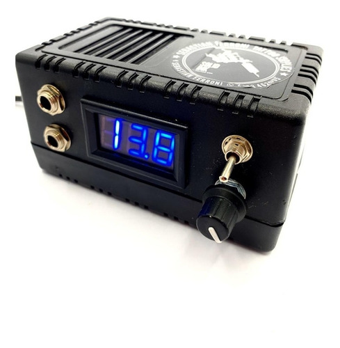 Fuente Tattoo 2 Amp Voltimimetro Nac. Eco Tatuajes Tatuar