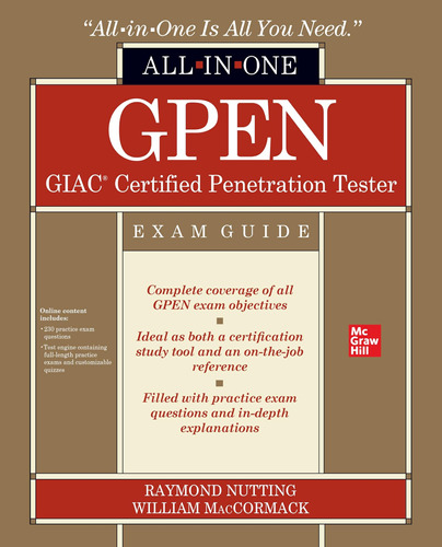 Gpen Giac Certified Penetration Tester All-in-one Exam Guide